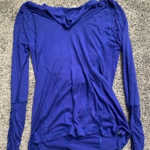 Zella Hooded Lightweight Long Sleeve Top XL